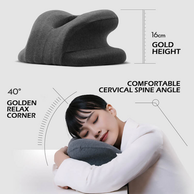 Almohada de Espuma Viscoelástica para Descansos y Siestas - Image 10