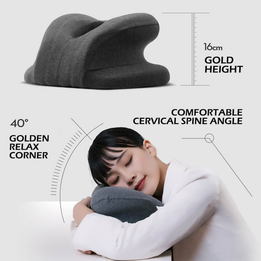 Almohada de Espuma Viscoelástica para Descansos y Siestas - Image 10