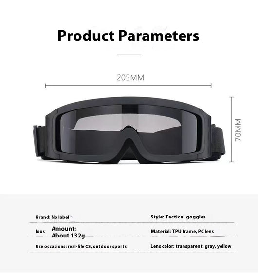 Gafas Tácticas Deportivas con Protección UV y Tecnología Antivaho - Image 12