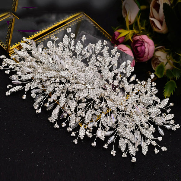 Accesorios para el Cabello Dorados de Lujo para Novias