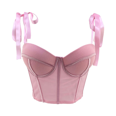 Camisola Sostén de Cinta Francesa con Varillas - Image 5