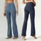 Pantalones Yoga Cintura Alta Doble Faz Elásticos para Mujer