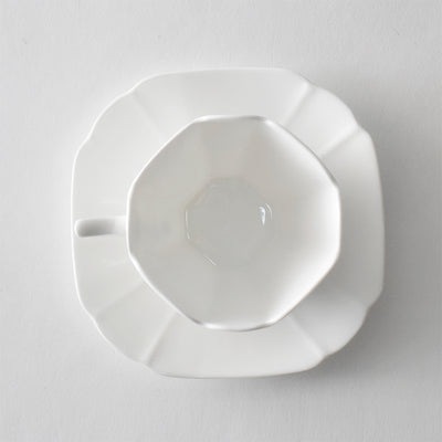 Taza Octagonal Old Shelley Queen Anne - Porcelana Vintage - Image 9