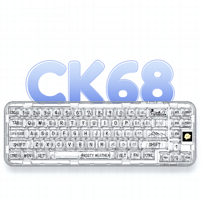 Teclado Gaming Inalámbrico Bluetooth Tri-Modo Personalizable Ice-Through - Image 11