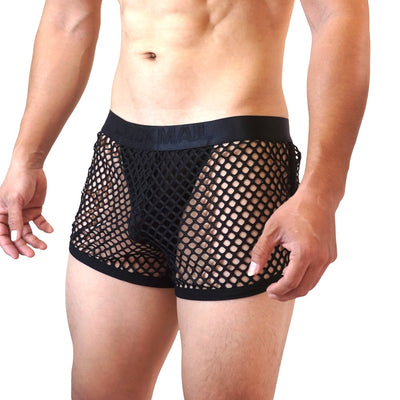 Calzoncillos Tipo Boxer Mesh de Cintura Baja para Hombre - Image 30
