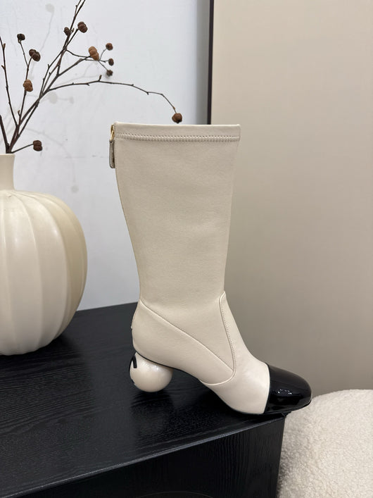 Botas Clásicas de Tacón Grueso para Otoño e Invierno - Image 15