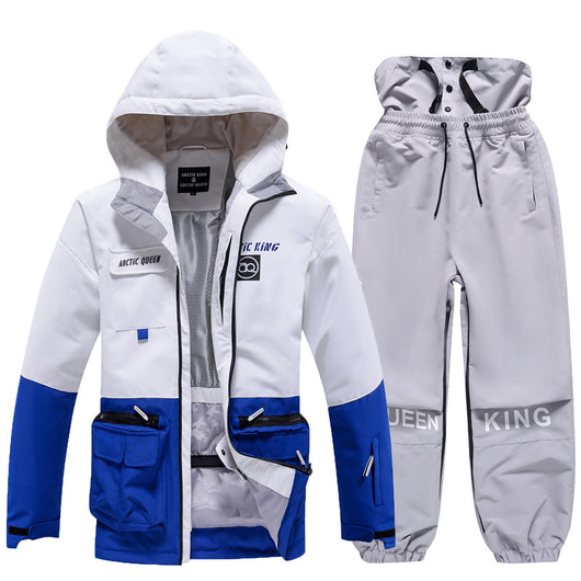 Traje de Esquí para Parejas - Abrigo Térmico Grueso Unisex - Image 14