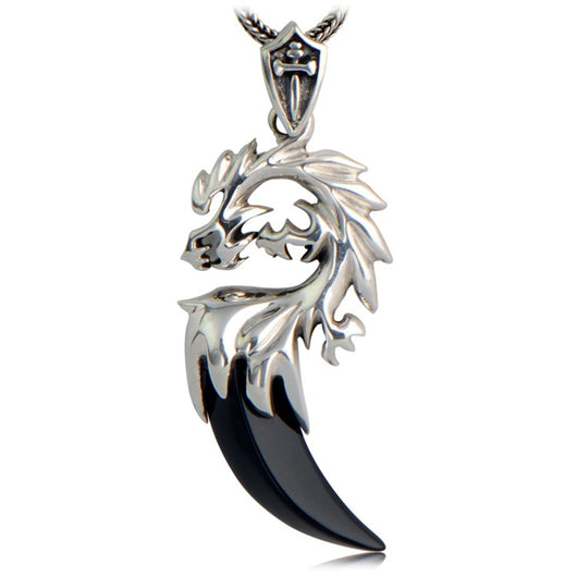 Colgante de Ágata Negra en Plata 925 - Estilo Poder Personalizado para Hombre - Image 5