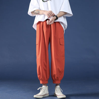 Pantalones Overol Hombre Pierna Ancha Rectos Acortados - Image 3