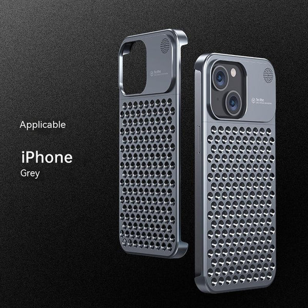 Funda de Aluminio para iPhone 14 13 Pro Max Plus con Disipación de Calor y Protección Total - Image 37