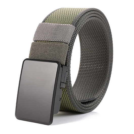 Cinturón Reversible para Hombre con Hebilla Giratoria de Nylon - Image 5