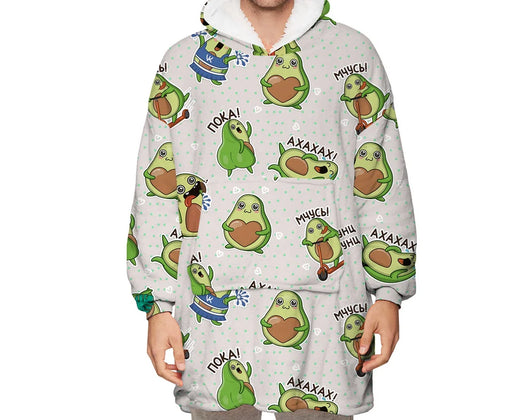 Suéter Manta Estampado Aguacate para Padres e Hijos - Image 23