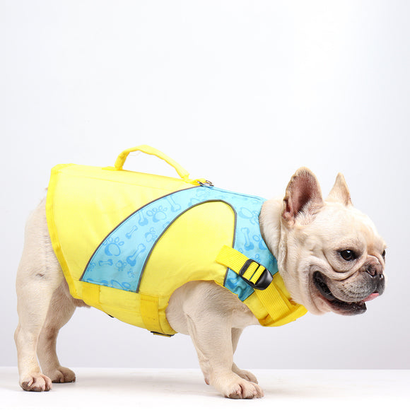 Chaleco Salvavidas para Perros con Contraste de Colores Brillantes