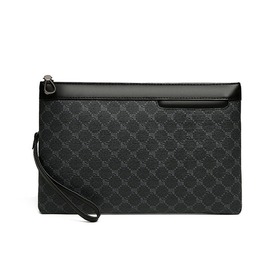 Bolso de Cuero Retro Negro para Hombre - Estilo Vintage - Image 5