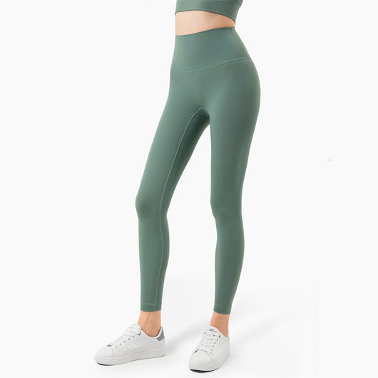 Pantalones Yoga Cintura Alta Levanta Glúteos Nude Piel Sensible - Image 46