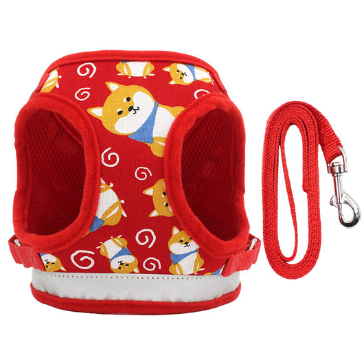 Arnés de Chaleco para Mascotas con Cuerda de Tracción - Image 9