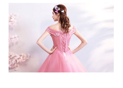 Vestido de Novia Largo Hombros Descubiertos - Elegancia para Ceremonias Especiales - Image 6