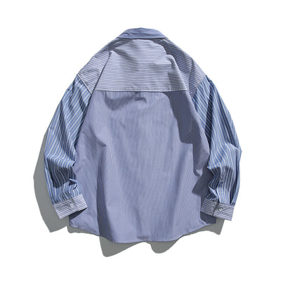 Camisa Suelta Japonesa a Cuadros - Estilo Casual Moderno - Image 5