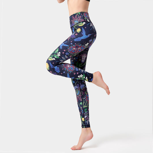 Pantalones de Yoga Estampados de Secado Rápido - Image 20
