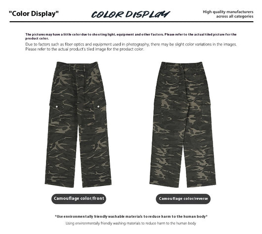 Pantalones Cargo Tácticos Paracaidista con Múltiples Bolsillos Hombre y Mujer - Image 7