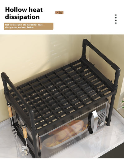 Organizador Microondas Doble Nivel con Estantería para Especias - Image 18