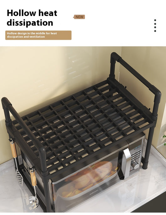Organizador Microondas Doble Nivel con Estantería para Especias - Image 18