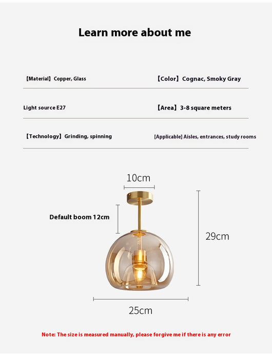 Lámpara de Techo Moderna Minimalista para Sala y Dormitorio - Image 19