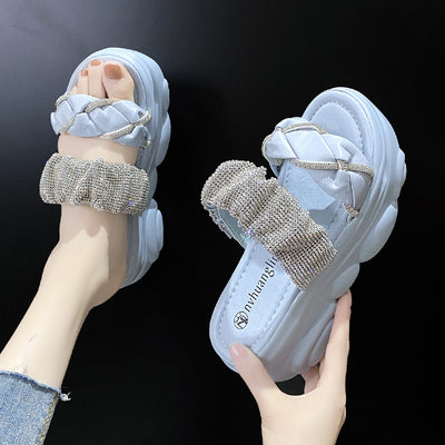 Sandalias Cuña Puff con Tacón Alto para Mujer - Image 17