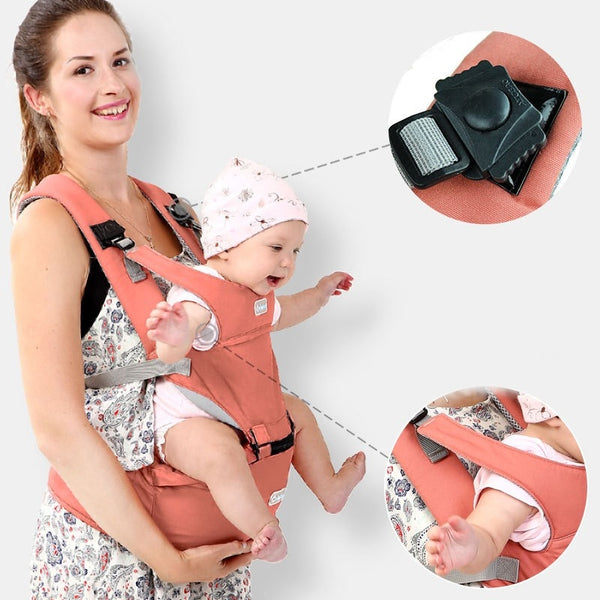 Cargador ergonómico multiposición para bebé