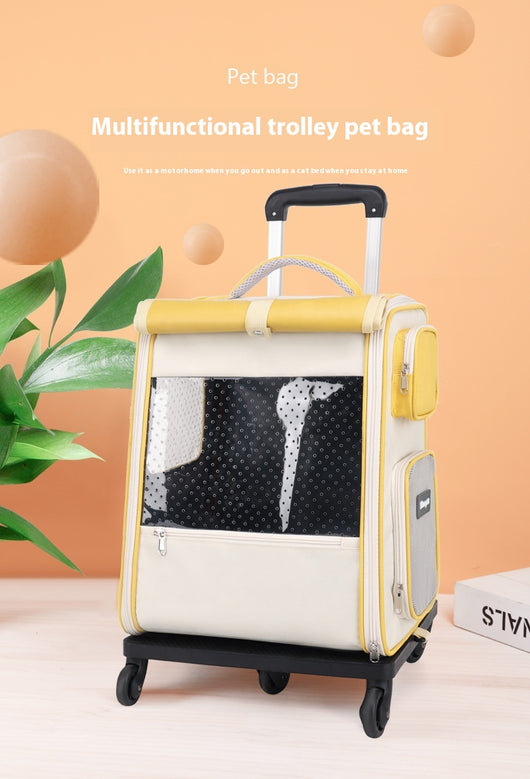 Bolsa Transportadora Extensible para Mascotas con Asa de Arrastre - Image 19