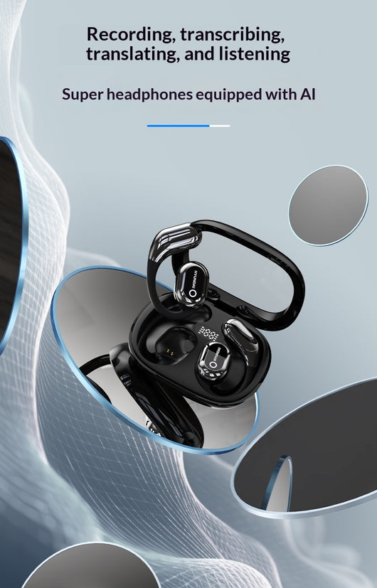 Auriculares Traductores Inteligentes Y16 - Traductor Chino-Inglés Binaural con IA - Image 20