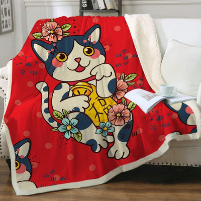 Manta Sherpa para Niños con Estampado de Animales - Doble Capa - Image 8