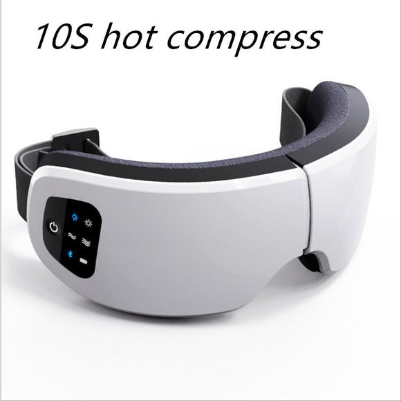 Masajeador Ocular Inteligente con Control por Voz y Sonidos Relajantes