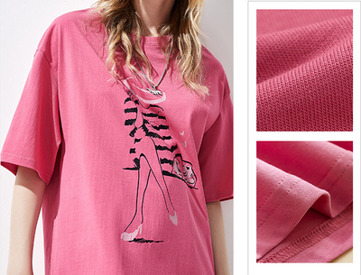 Playera Holgada de Algodón con Estampado de Personajes - Image 13