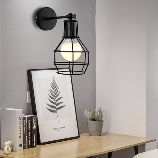 Lámpara de Pared Industrial Estilo Americano Hierro Forjado Minimalista - Image 23