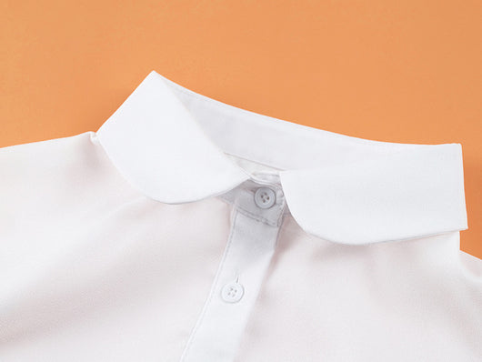 Cuello Falso Retro de Algodón con Encaje Desmontable para Mujer - Image 8