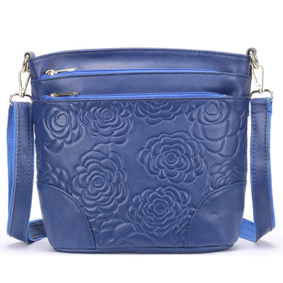 Bolso de Cuero Genuino para Mujer - Cartera Casual Tipo Mensajero - Image 13