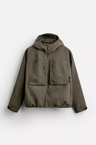 Chaqueta Polar de Forro Térmico con Detalles de Bolsillo Tecnológico - Image 4