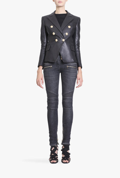 Blusa Corta de Cuero Genuino para Mujer - Estilo Fashion - Image 12