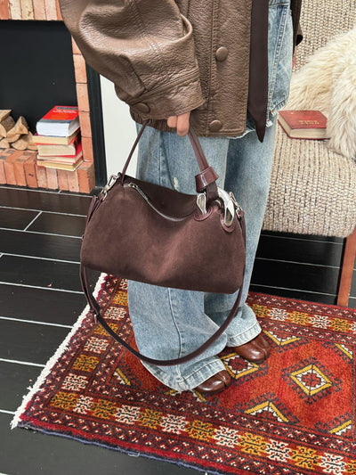Bolso Crossbody de Ante Gamuza Premium con Diseño Exclusivo para Mujer - Image 12