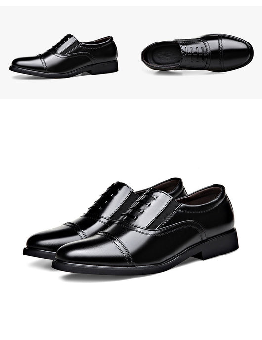 Zapatos de Cuero Formales Puntiagudos para Hombre - Estilo Ejecutivo Británico - Image 26