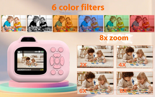Cámara Infantil Digital con Grabación de Video, Fotos y Juegos Interactivos - Image 16