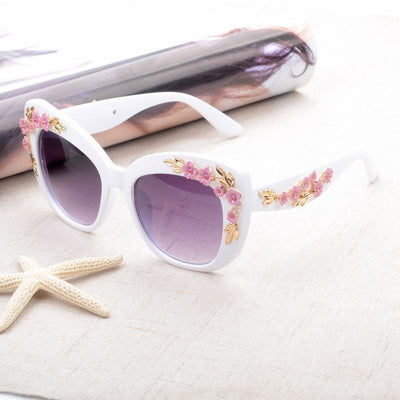 Gafas de Sol Mujer con Diseño Floral - Image 12