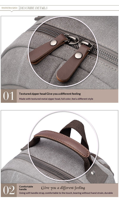 Mochila Minimalista para Hombre con Gran Capacidad - Image 19