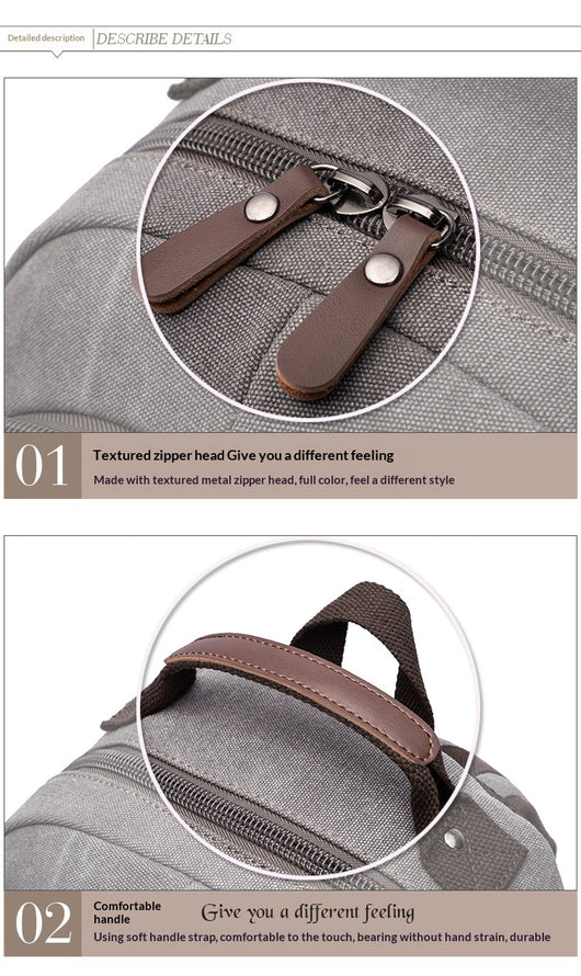 Mochila Minimalista para Hombre con Gran Capacidad - Image 19
