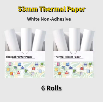 Papel Termosensible 53mm Blanco de 10 Años - Image 8