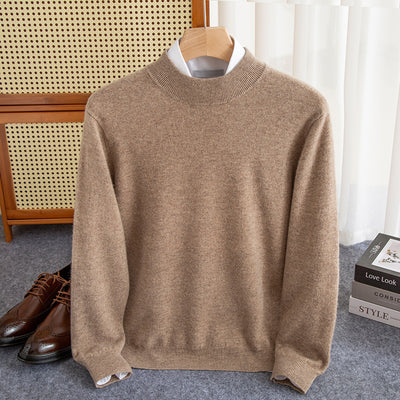 Suéter de Cuello Medio en Lana para Hombre - Image 12