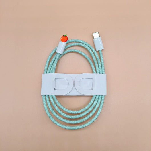 Cable de Carga Rápida PD20W Trenzado Nylon con Transferencia de Datos - Image 6