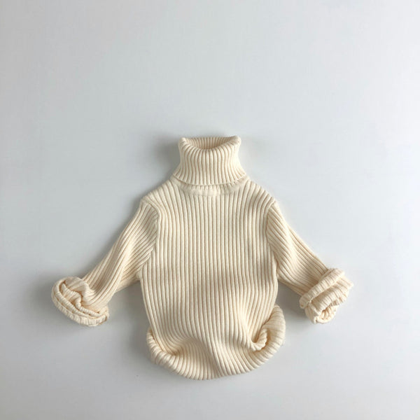 Suéter Cuello Alto Estampado para Niños y Niñas