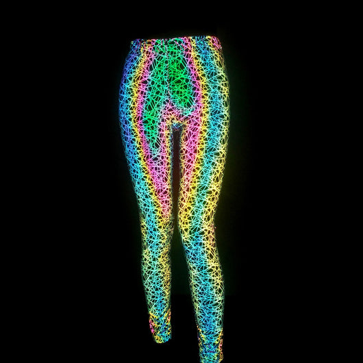 Pantalones Yoga Reflectantes Ajustados para Fitness Mujer - Image 16